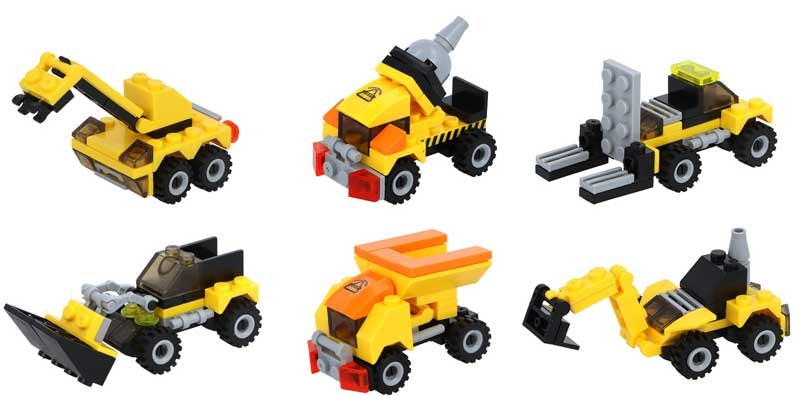 Building block trucks